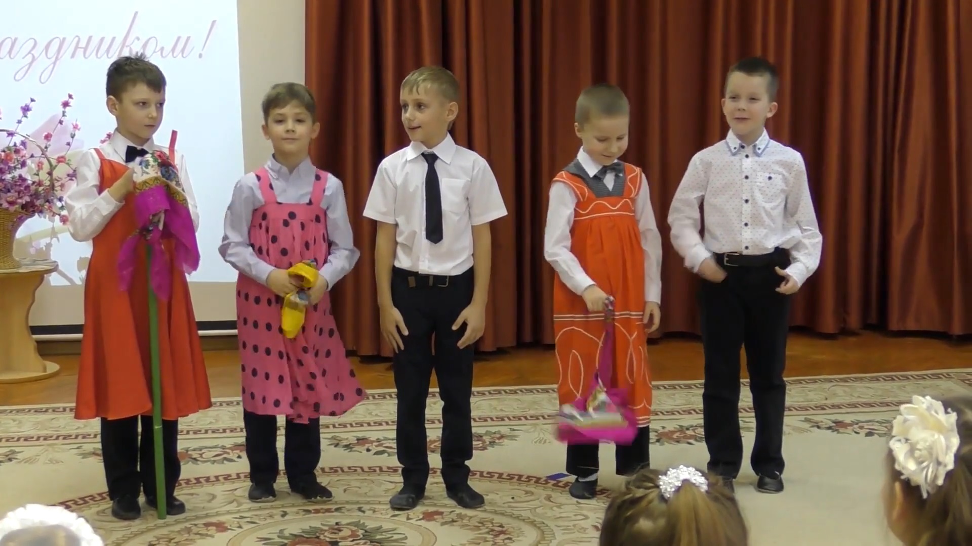 Выступление детей